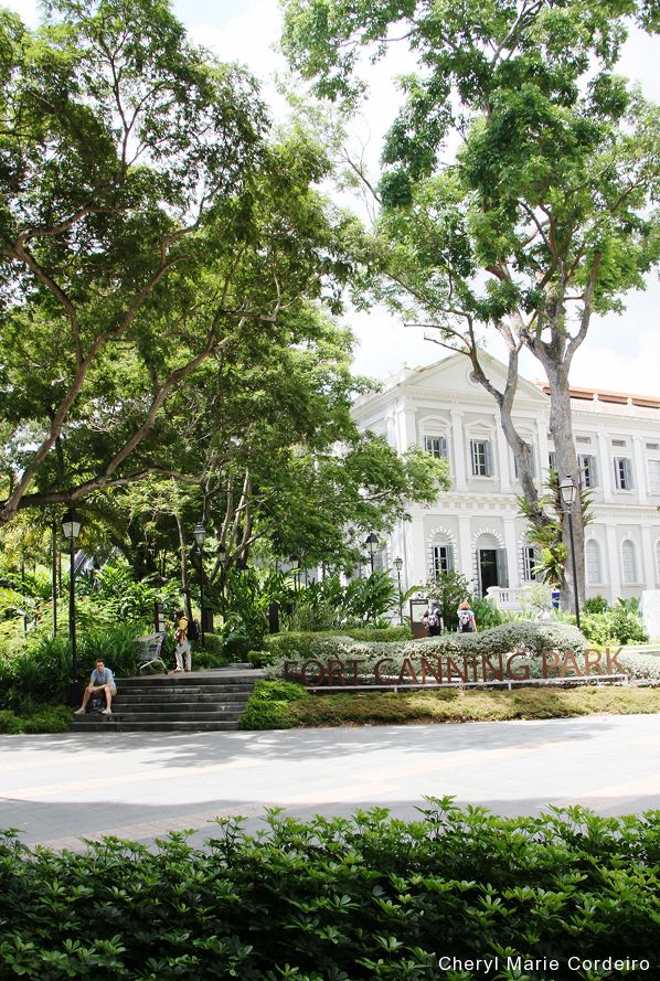 Fort Canning Park, by the Singapore Management University (SMU), 2016.